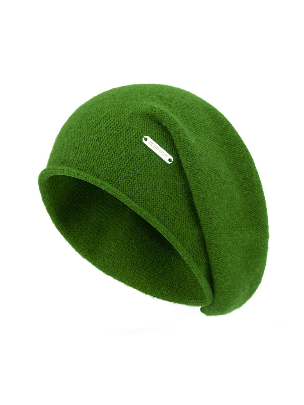Knit Slouchy Beanie Hats for Women Cashmere Ski Cap Knitted | Green | Size OS